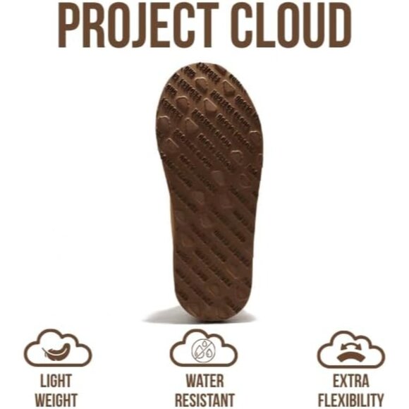 Luxurious Leather Slippers with Australian Shearling Fur - Non-Slip Comfort 6.5 - Picture 5 of 5